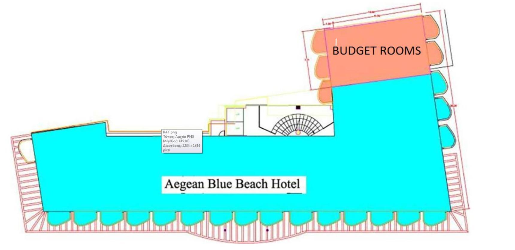 Aegean Blue Beach Hotel Nea Kallikrateia Luaran gambar